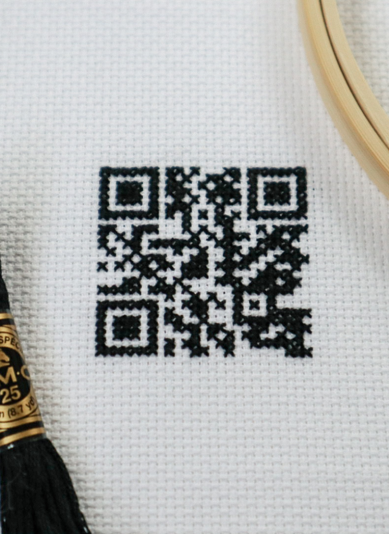 How to Make a Cross Stitch QR Code and 10 Unique Ways to Use It