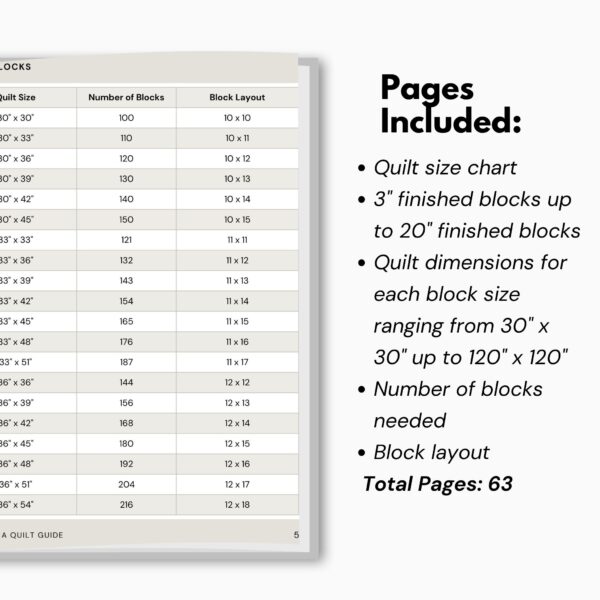 Blocks in a Quilt Guide (PDF Download) - Image 2