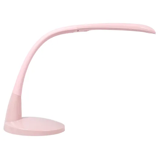Pink Stella LED Task Lamp against a white background.