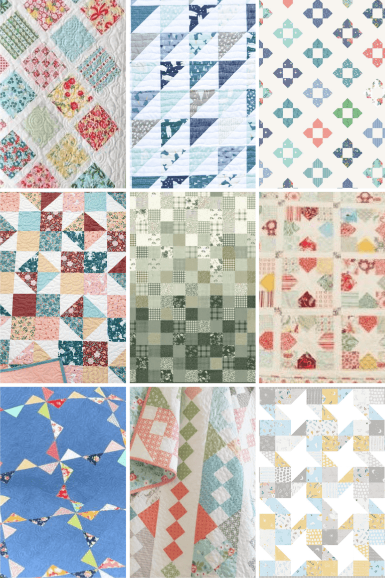 40 Completely Free Charm Pack Quilt Patterns for Beginners