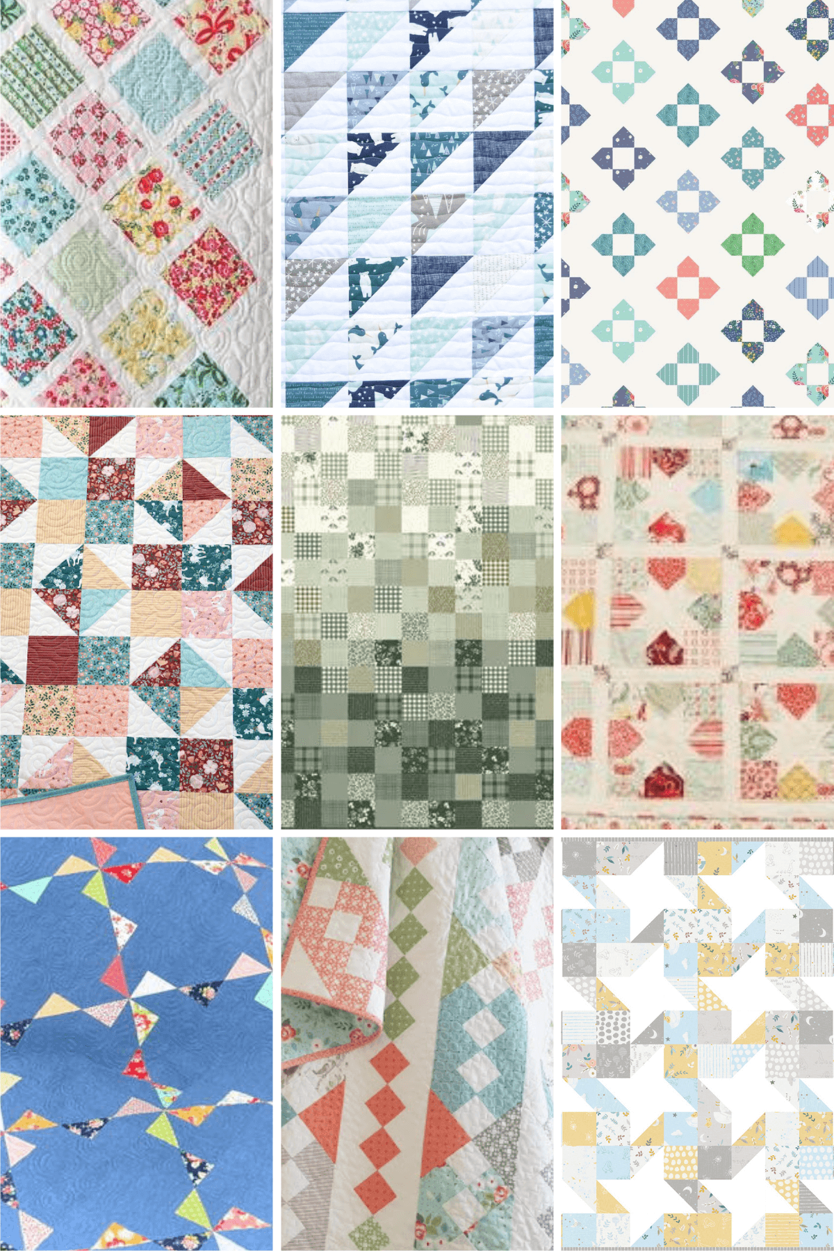 40 Completely Free Charm Pack Quilt Patterns for Beginners