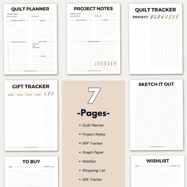 Quilt Planner (PDF Download) - Image 3