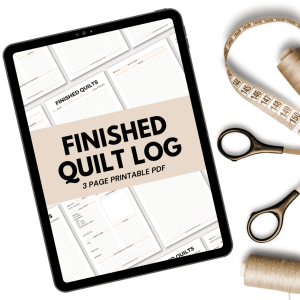Quilting Project Planner Pack (PDF Download) - Image 6