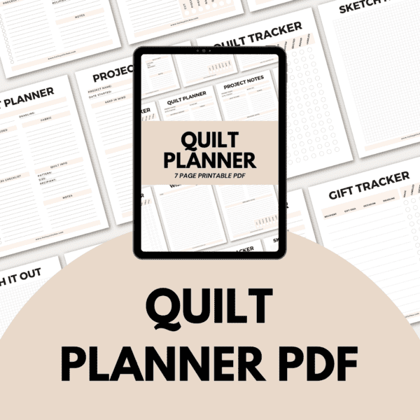 Quilting Project Planner Pack (PDF Download) - Image 2