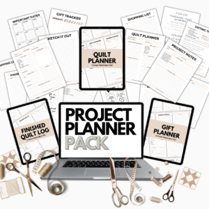 Quilting Project Planner Pack (PDF Download)