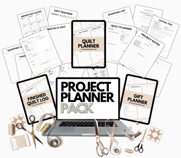 Quilting Project Planner Pack (PDF Download)