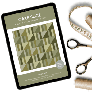 Cake Slice Quilt Pattern (PDF Download)