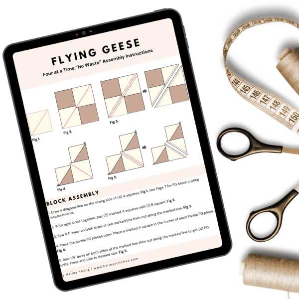 Flying Geese Quilt Blocks (PDF Download) - Image 5