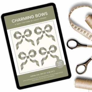 Charming Bows Quilt Pattern (PDF Download)